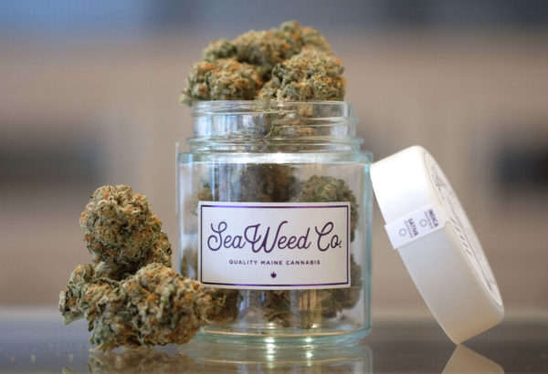 Prepackaged recreational marijuana flower from Sea Weed Co.